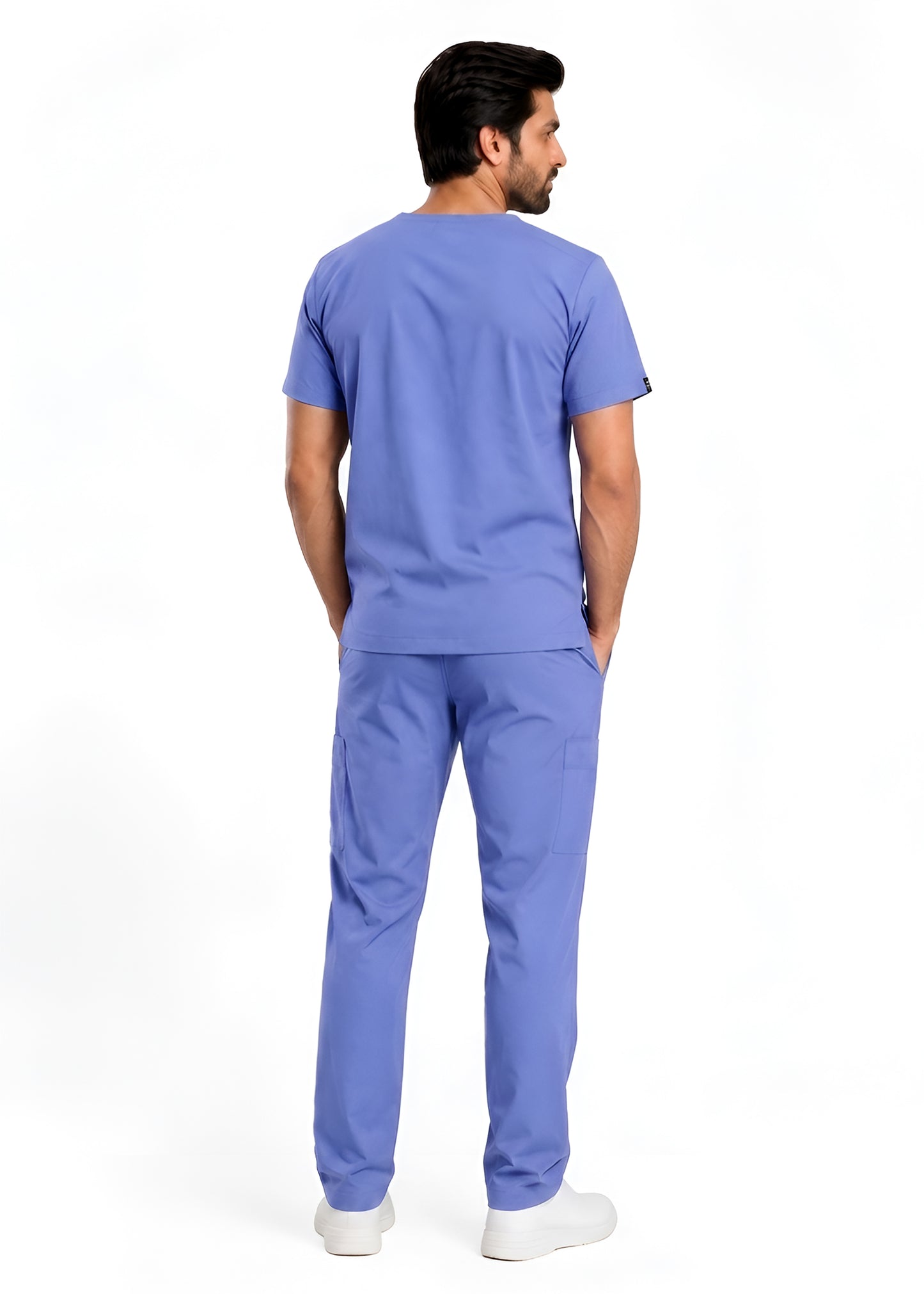 Comfort Flex Ceil Blue Medical Scrub Set