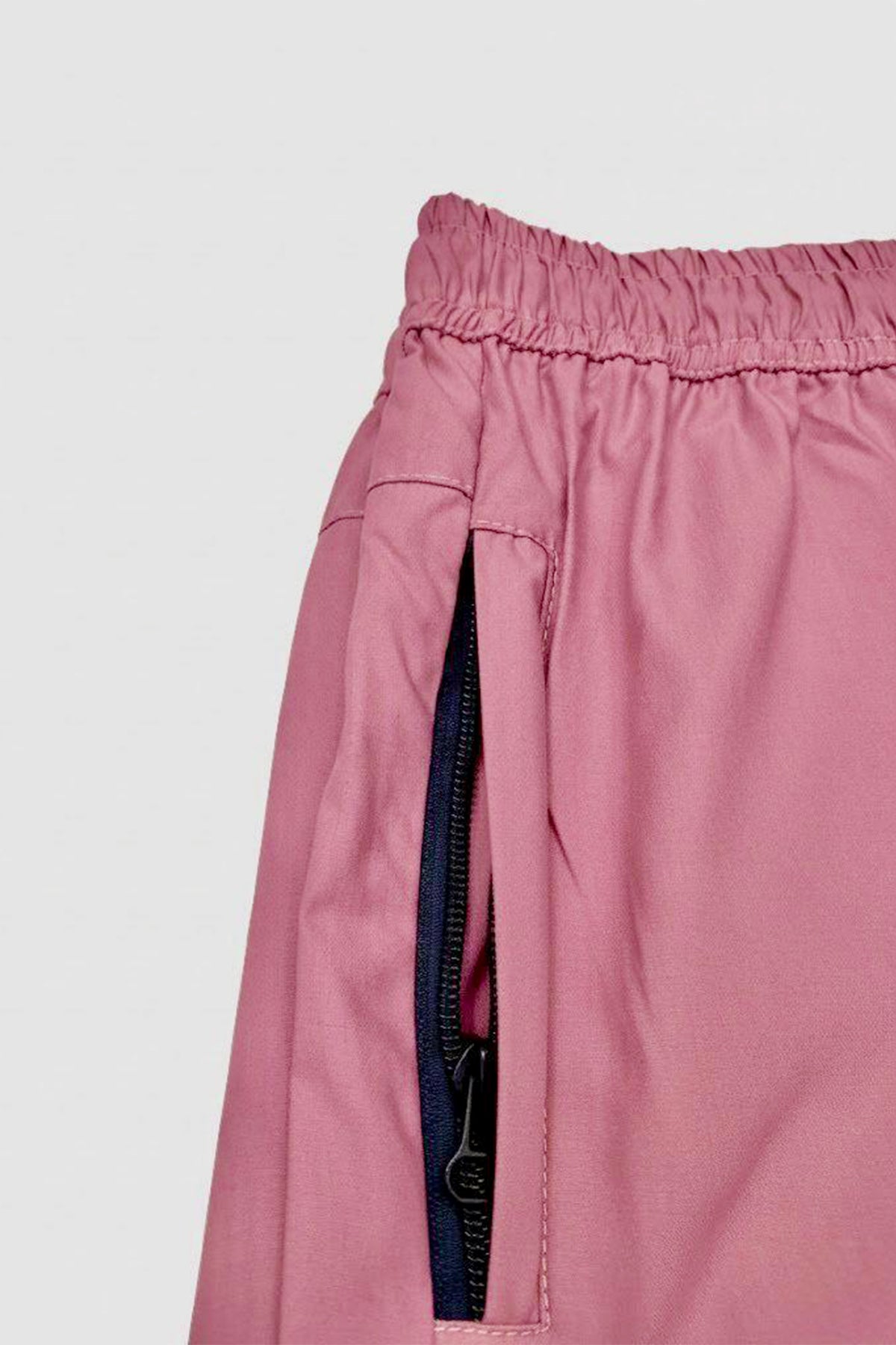 Mauve Pink 5-Pocket Women’s Scrub Set