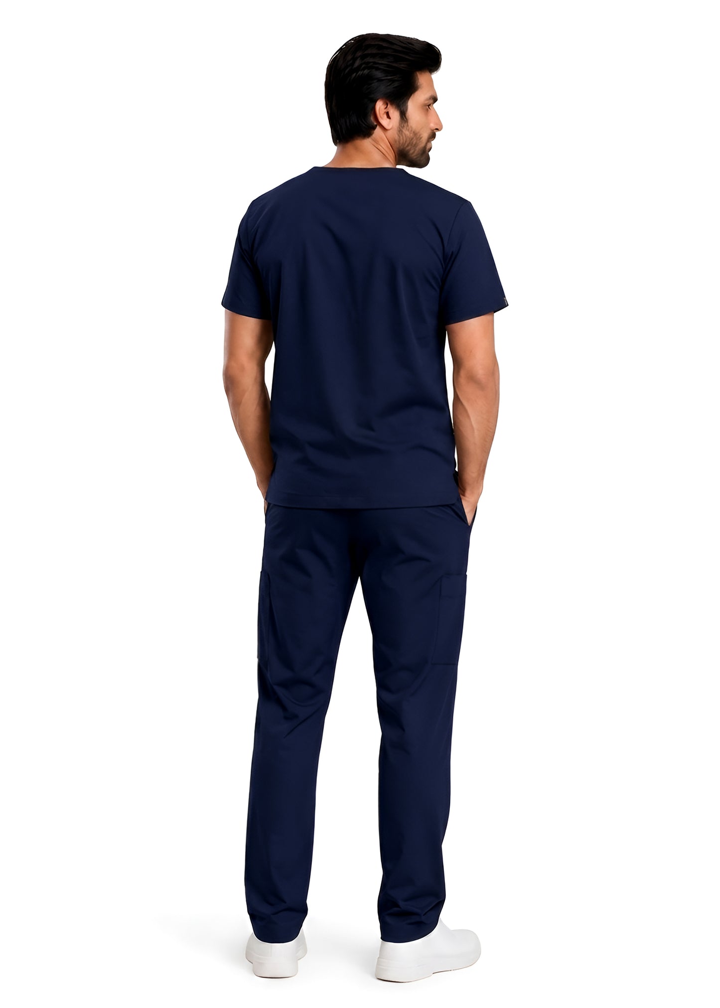 Comfort Flex Navy Blue Medical Scrub Set