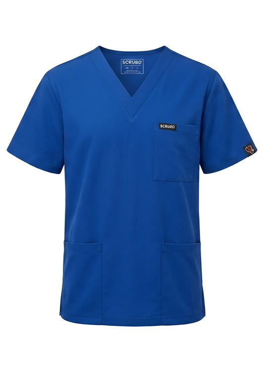 Comfort Flex Royal Blue Scrub Set