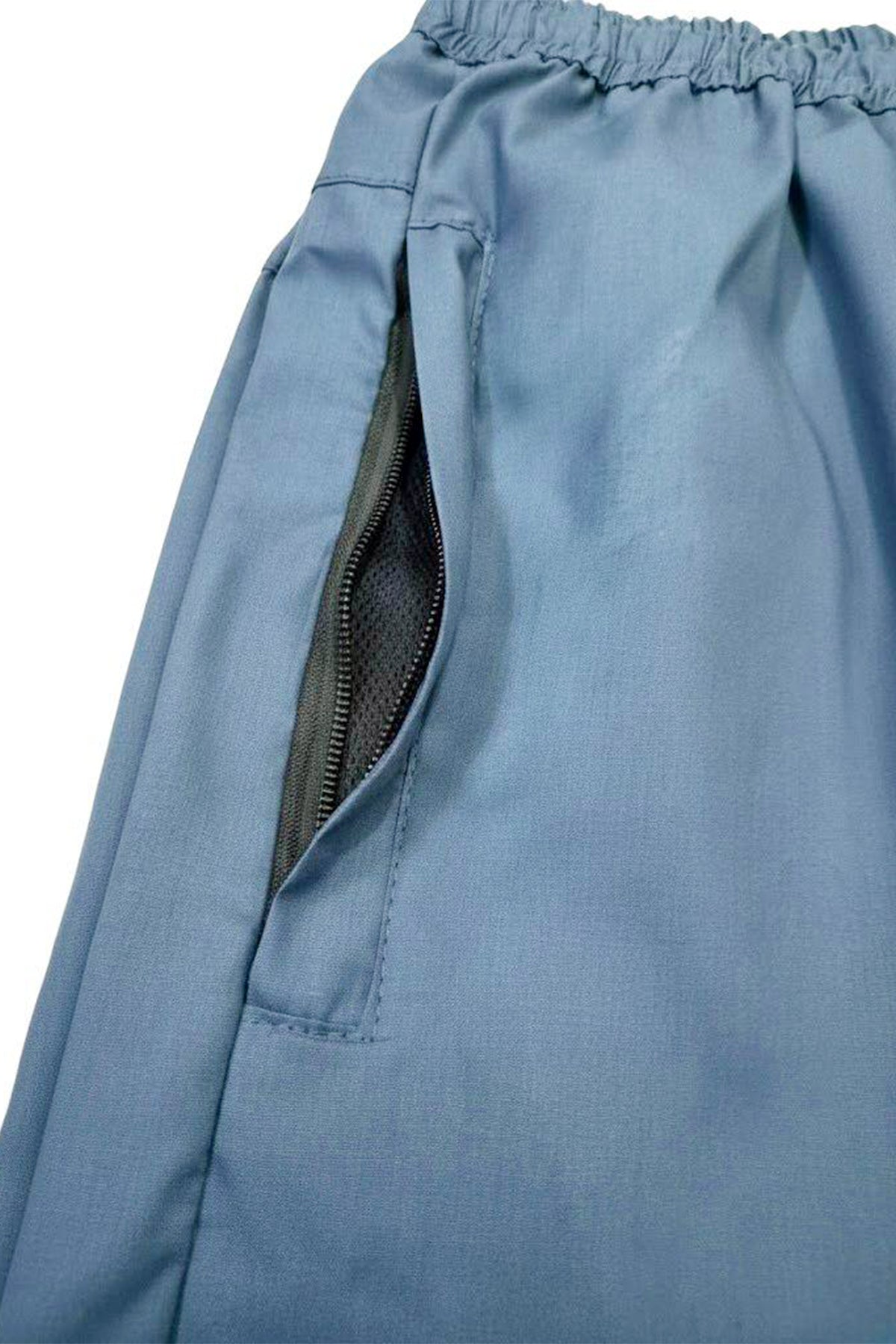 Slate Grey 5-Pocket Modern Fit Scrub Set