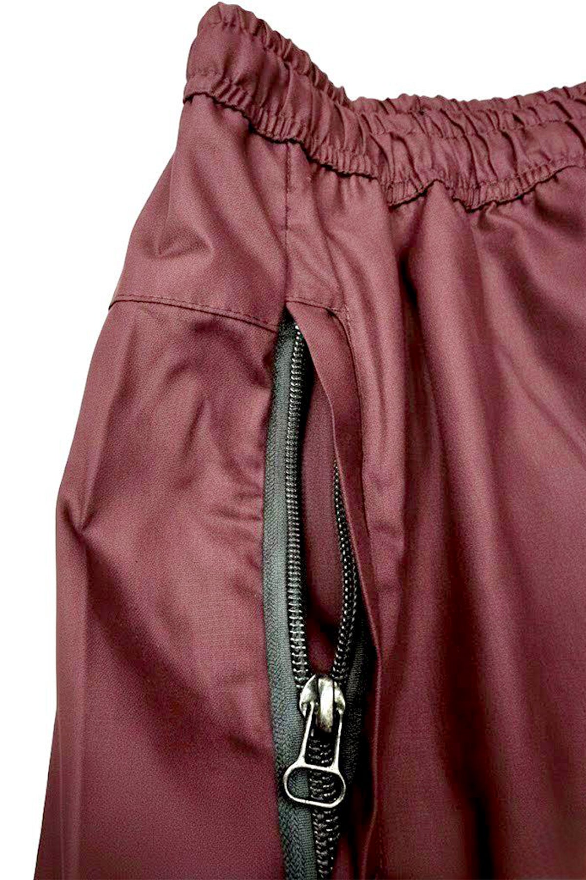 Wine Red 5-Pocket Scrub Set