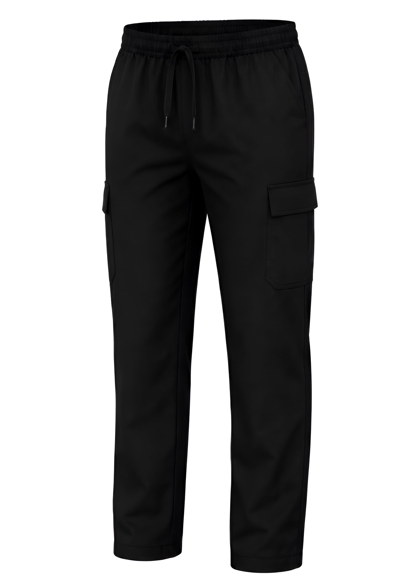 Comfort Flex Black Scrub Set