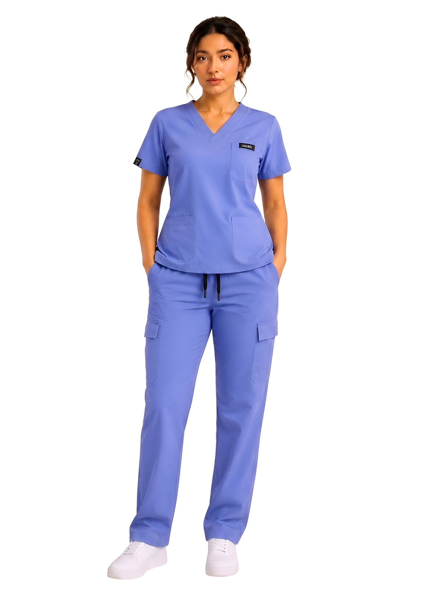 Comfort Flex Women Ceil Blue Medical Scrub Set