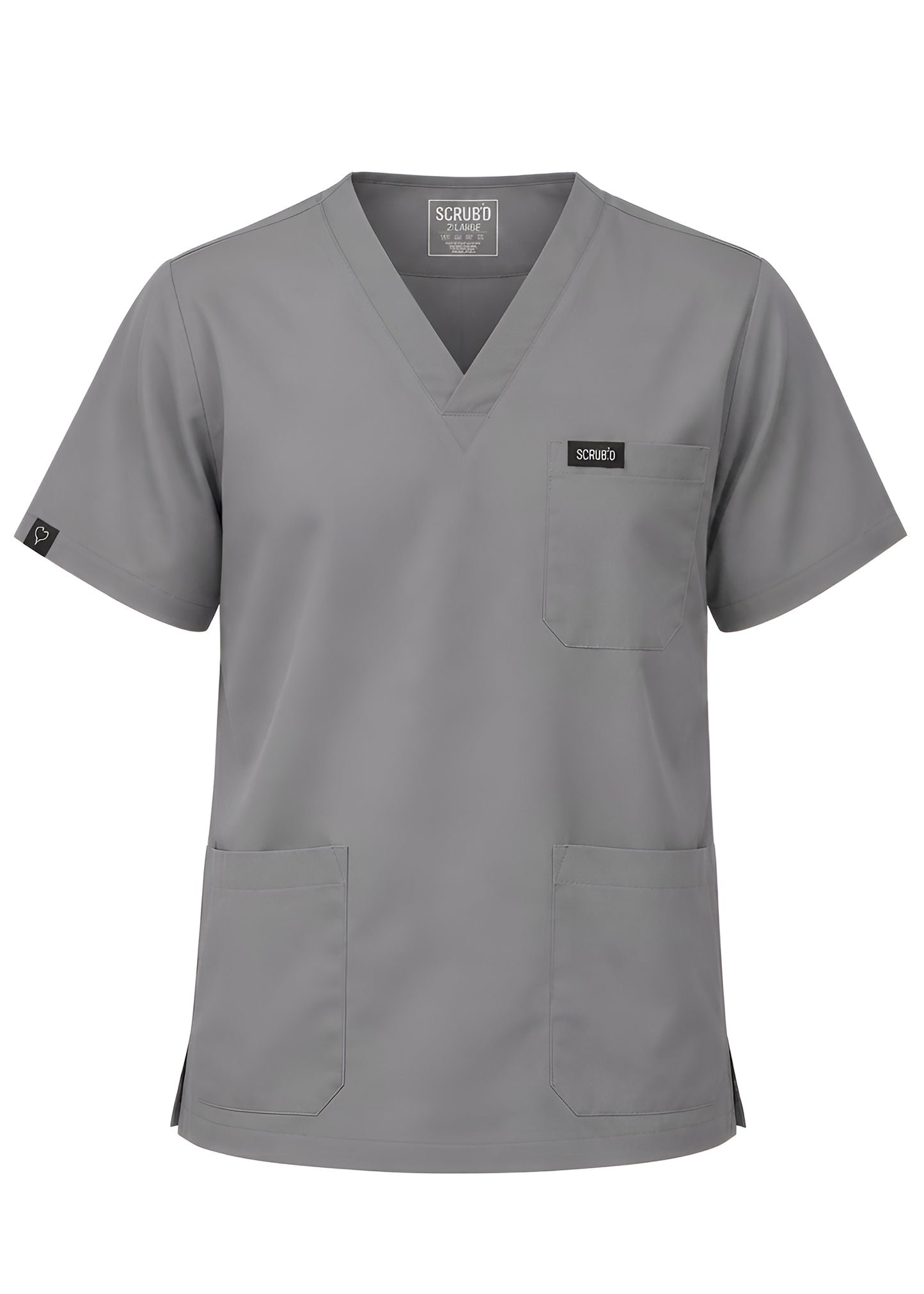 Comfort Flex 5 Pocket Grey Scrub Set