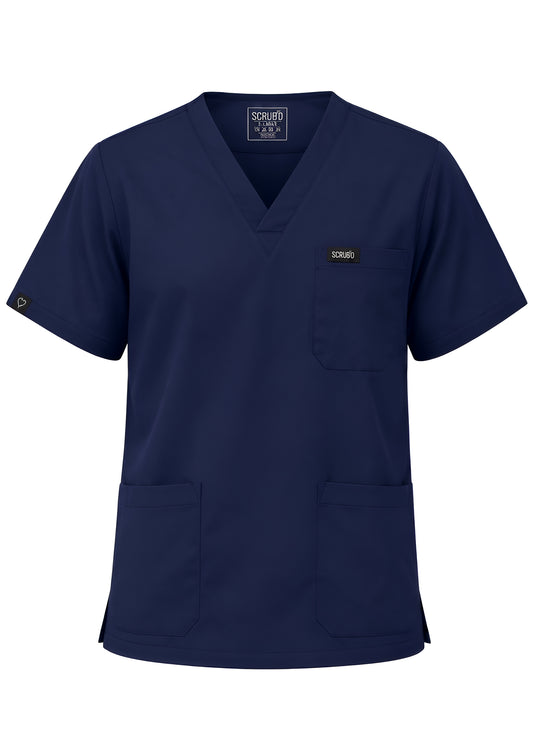 Comfort Flex Navy Blue Medical Scrub Set