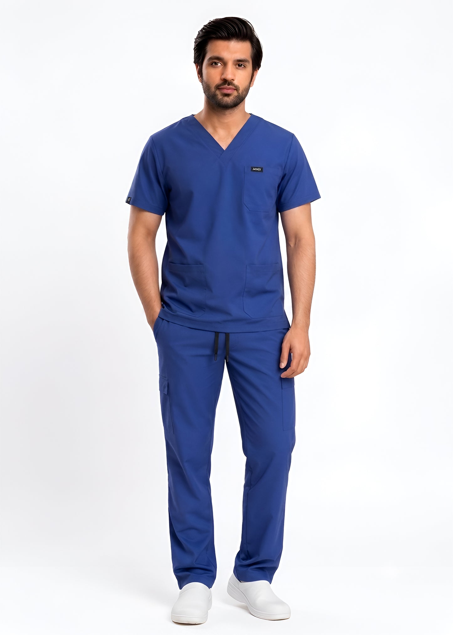 Comfort Flex Royal Blue Scrub Set