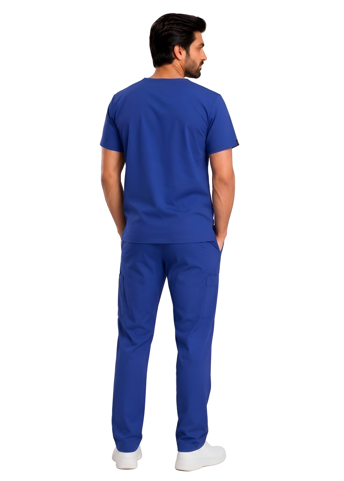 Comfort Flex Royal Blue Scrub Set