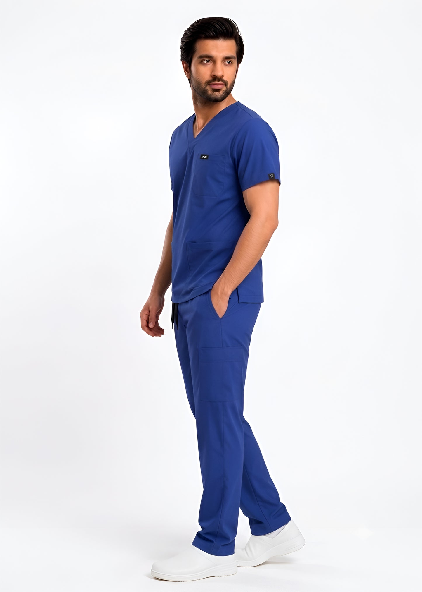 Comfort Flex Royal Blue Scrub Set